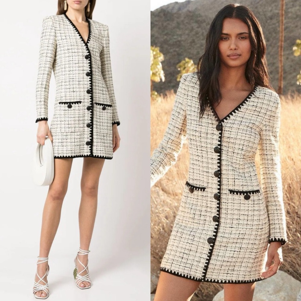 Veronica Beard Palatine Tweed Dress in Size 4